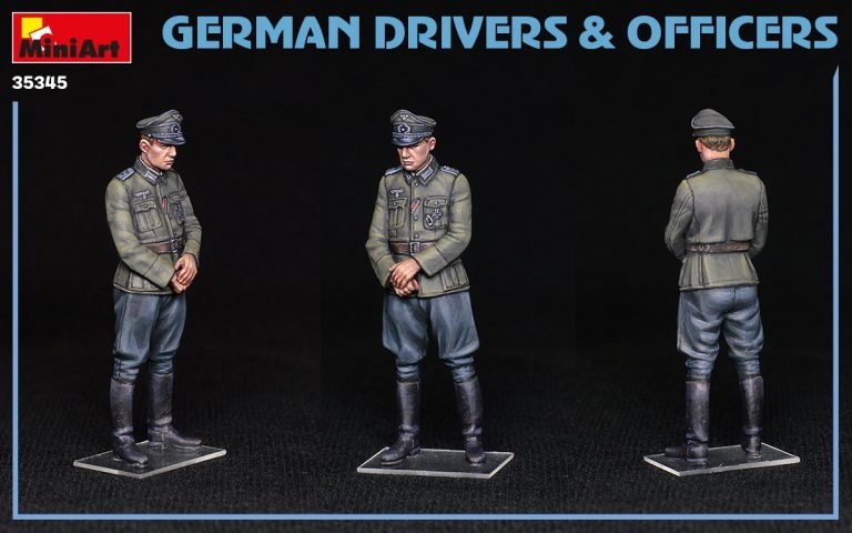 MiniArt 35345 German Drivers &amp;amp; Officers 1/35 – zdjęcie 4