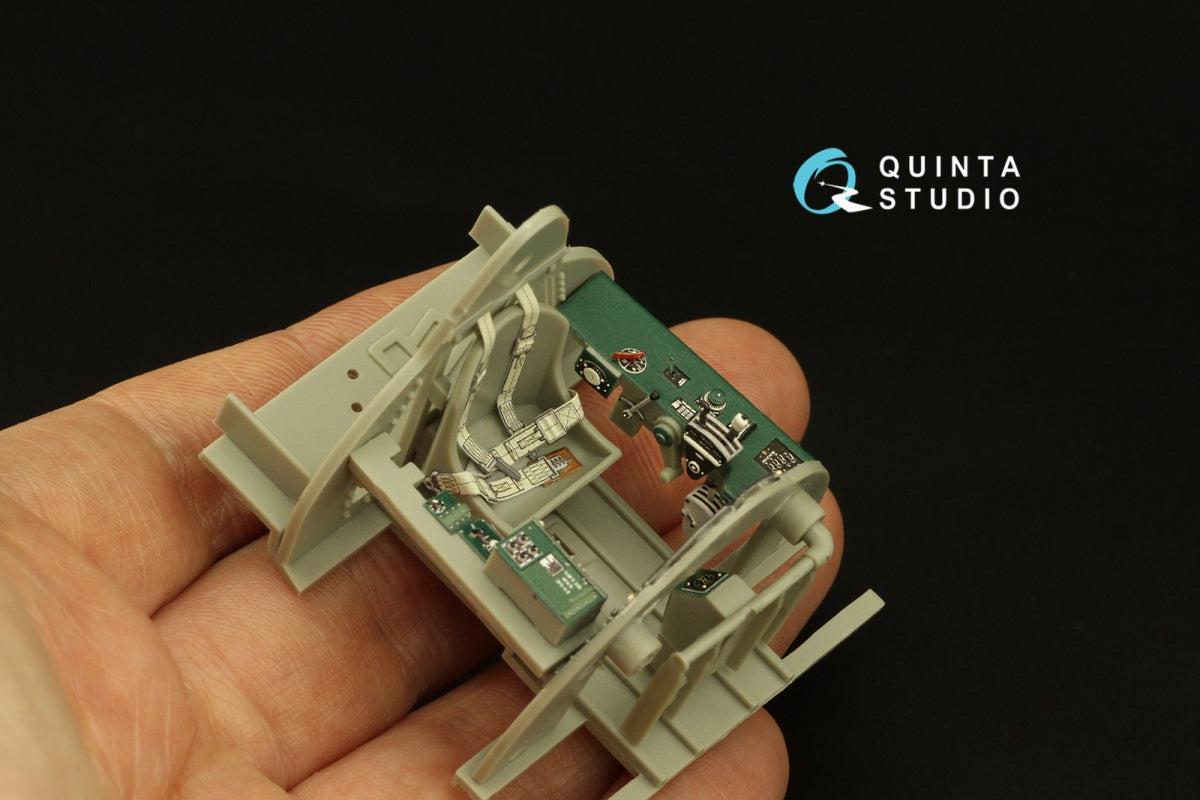 Quinta Studio QD32185 F4F-4 Wildcat 3D-Printed coloured Interior on decal paper (Trumpeter) 1/32 – zdjęcie 8