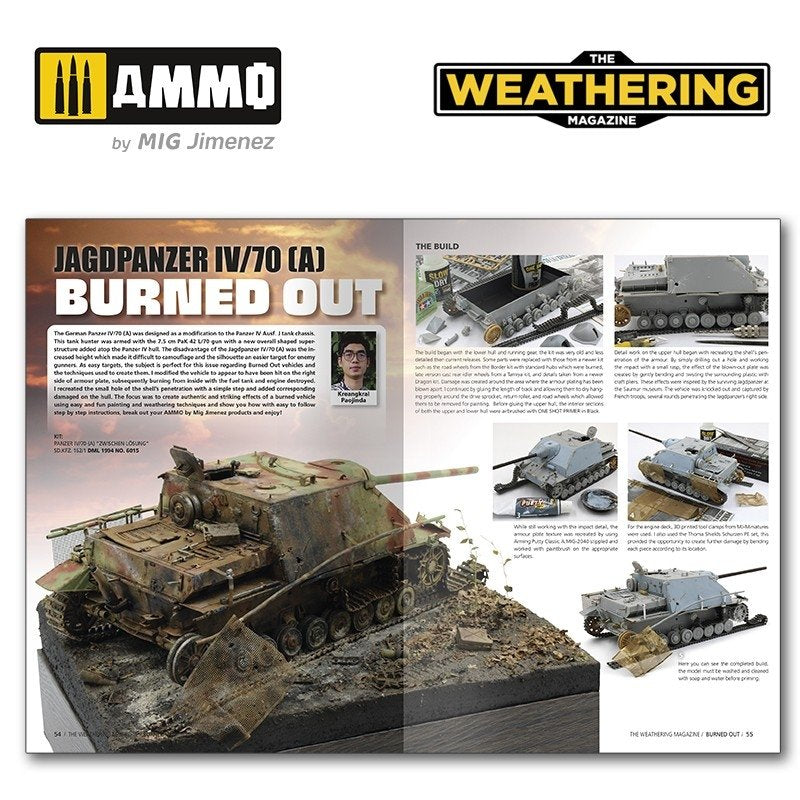 Ammo of Mig 4532-EN The Weathering Magazine Issue 33: BURNED OUT (English) – imagen 8