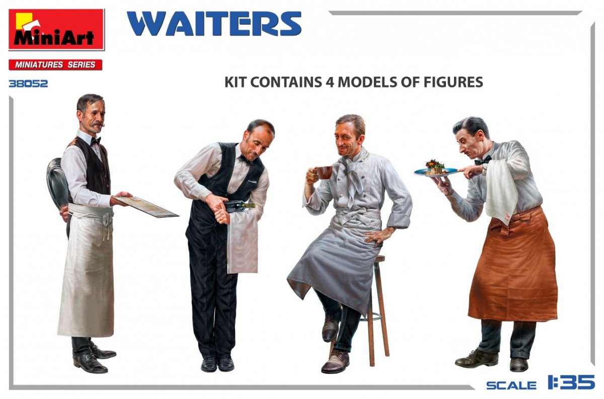MiniArt 38052 WAITERS 1/35 – image 2