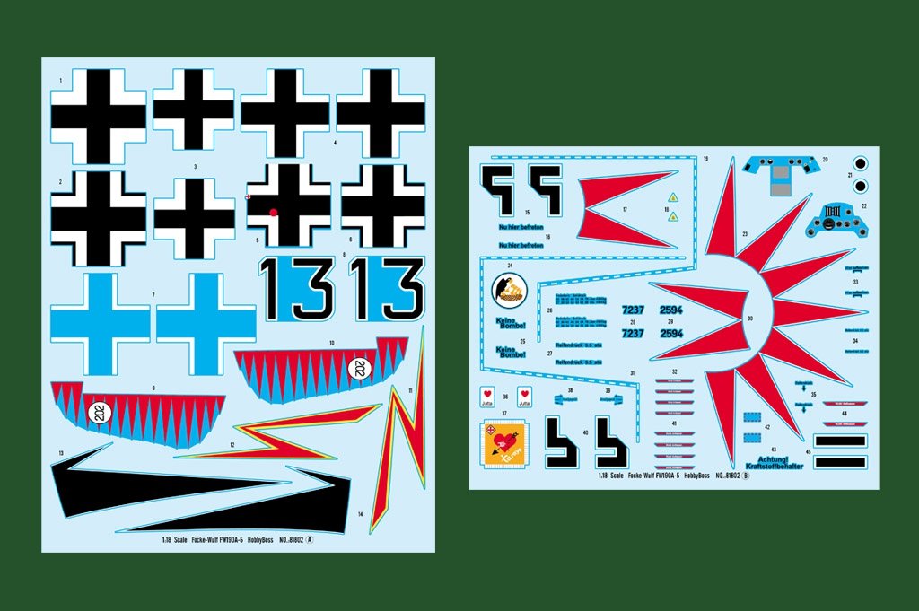 Hobby Boss 81802 Focke-Wulf FW190A-5 1/18 – Bild 3
