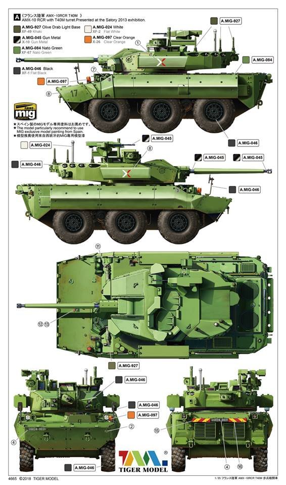 Tiger Model 4665 T-40 NEXTER 1/35 – imagen 7