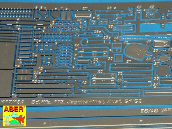 Aber 35K18 Sd,Kfz. 173 Jagdpanther - late/final version 1/35 – Bild 9