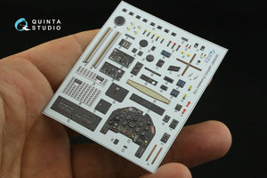 Quinta Studio QD32087 Ju87 D/G 3D-Printed &amp;amp; colored Interior on decal paper (Trumpeter) 1/32 – image 10