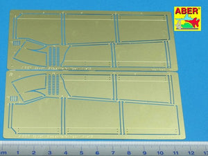 Aber 35A040 Side skirts for Tiger II (1/35) – image 2