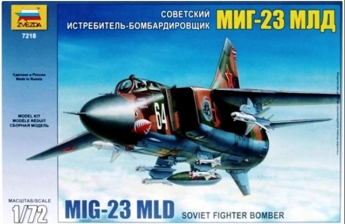 Zvezda 7218 MiG-23MLD 1/72