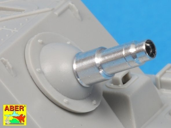 Aber 72L-43 Lufa 15cm StuH 43 do działa pancernrgo Stu.Pz. IV BRUMBAR – wczesna wersja / German 15cm StuH 43 Barrel for Stu.Pz. IV BRUMBAR – Early version 1/72 – zdjęcie 4