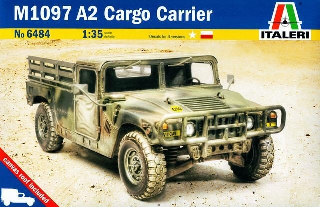 Italeri 6484 M1097 A2 Cargo Carrier 1/35