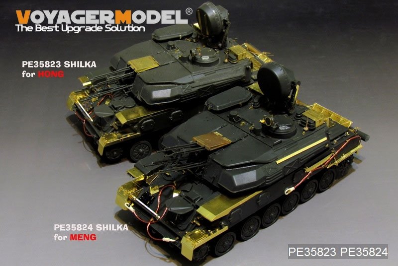 Voyager Model PE35824 Modern Russian ZSU-23-4 SHILKA Basic (For MENG TS-023) 1/35 – imagen 5