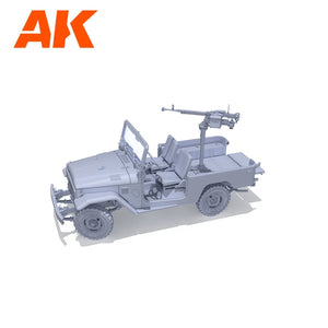 AK Interactive AK35002 FJ43 PICKUP WITH DSHKM 1/35 – immagine 8