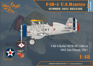 Clear Prop! CP4827 Boeing F4B-4 in US Marines Service 1/48 – imagen 4