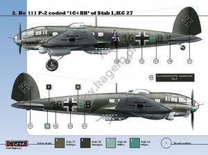 Kagero KD72002 Heinkel He 111 Ps of KG 27 1/72 – zdjęcie 4