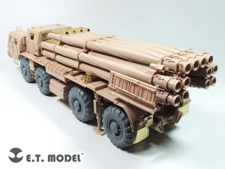 E.T. Model E35-250 Russian Long-Range Rocket Launcher 9A52-2 SMERCH form Meng SS-009 1/35 – immagine 6