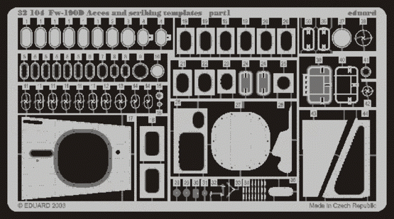Eduard BIG3201 Fw 190D 1/32 Hasegawa – immagine 3