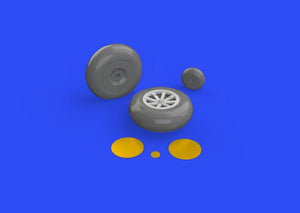 Eduard 648270 P-40B wheels AIRFIX 1/48 – Bild 3