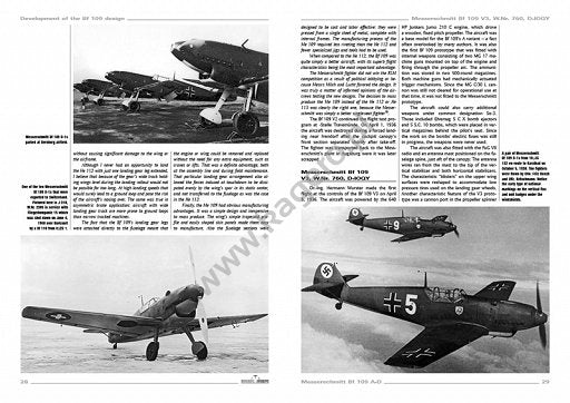Kagero 3044 Messerschmitt Bf 109 A-D (EN) – Bild 2