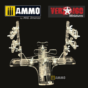 Vertigo VMP006 Biplane plastic jig stand &amp;amp; transport EVO BI 7248 – immagine 3
