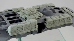 Panzer Art RE35-693 Sandbags armor for Ukrainian BTR-80 1/35 – zdjęcie 5