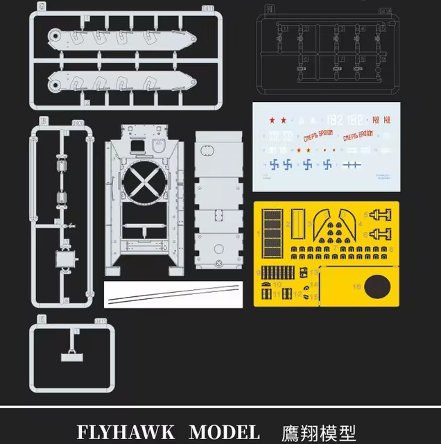 Flyhawk FH3023 T-34/85 Medium Tank (Plant 183. Autumn 1944) 1/72 – Bild 2