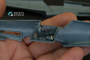 Quinta Studio QD48083 Bf 109F-2/F-4 3D-Printed &amp;amp; coloured Interior on decal paper (for Eduard kit) 1/48 – zdjęcie 11
