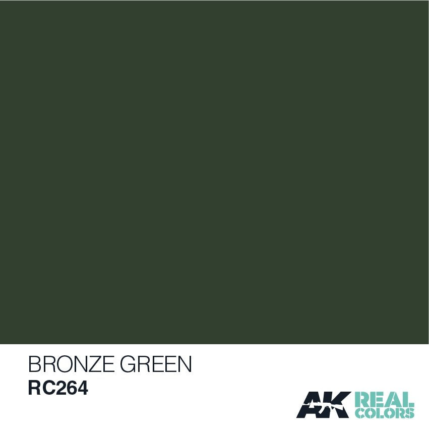 AK Interactive RC264 BRONZE GREEN 10ML – immagine 2