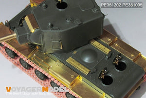 Voyager Model PE351202 WWII Russian KV-2 Basic (B ver include Gun Barrel) (For TAMIYA 35375) 1/35 – imagen 3