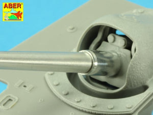 Aber 35L-203 Soviet 85mm D-5S barrel for SELF-PROPELLED GUN SU-85 1/35 – immagine 4