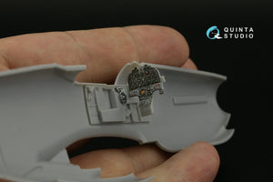 Quinta Studio QDS-48363 F-82F Twin Mustang 3D-Printed &amp;amp; coloured Interior on decal paper (Modelsvit) (Small version) 1/48 – immagine 2