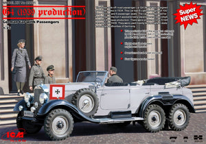 ICM 35531 G4 (1939 production), German Car with Passengers 1/35