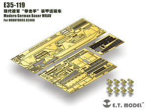 E.T. Model E35-119 Modern German Boxer MRAV (For HOBBY BOSS 82480) 1/35