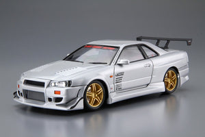 Aoshima 05542 C-WEST BNR34 SKYLINE GT-R 02 (NISSAN) 1/24 – Bild 3