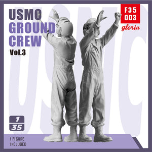 Gloria F35003 USMC Ground Crew Type 3 3D Printed Figures 1/35 – Bild 2