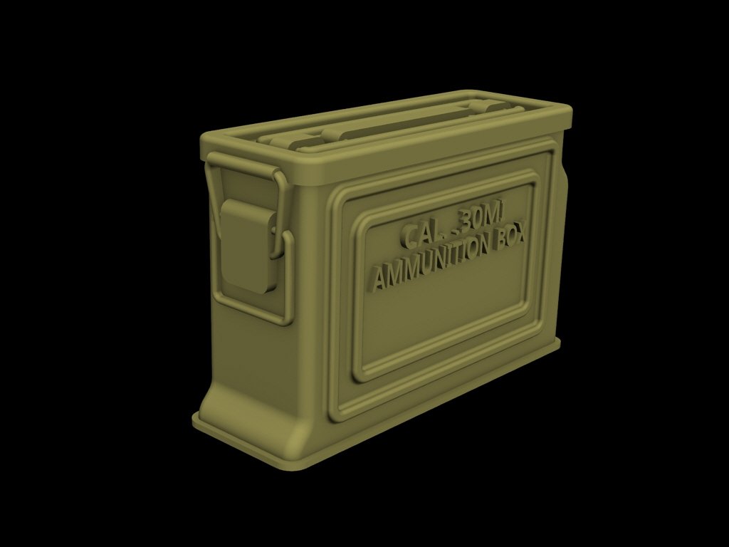 Panzer Art RE35-393 US ammo boxes for 0,3 ammo (metal pattern) 1/35 – zdjęcie 4