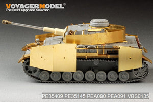 Voyager Model PE35409 WWII German Pz.Kpfw.IV Ausf.G basic w/smoke discharger For DRAGON 1/35 – immagine 7