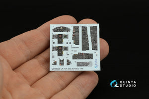 Quinta Studio QD48226 CF-104 Late 3D-Printed &amp;amp; coloured Interior on decal paper ( Kinetic ) 1/48 – immagine 7