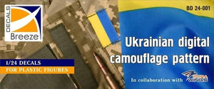 Breeze Decals 24-001 Ukrainian Digital Camouflage Pattern 1/24 – immagine 2
