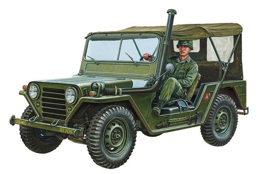 Tamiya 35334 M151A1 Guerre du Vietnam (1/35)