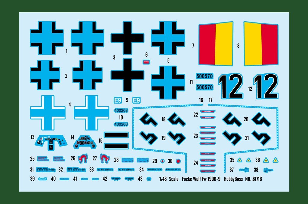 Hobby Boss 81716 Focke Wulf Fw 190D-9 1/48 – Bild 3