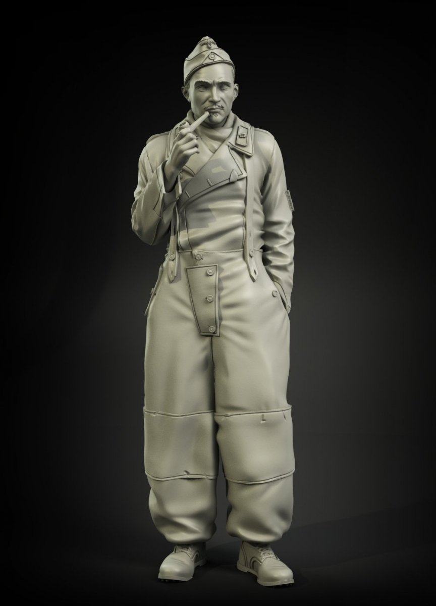 Panzer Art FI35-054 Pantalon d&amp;#39;hiver de tankiste allemand n° 1 1/35 – image 3