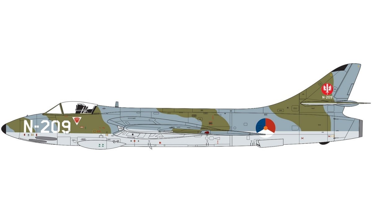 Airfix 09185 Hawker Hunter F6 1/48 – zdjęcie 5