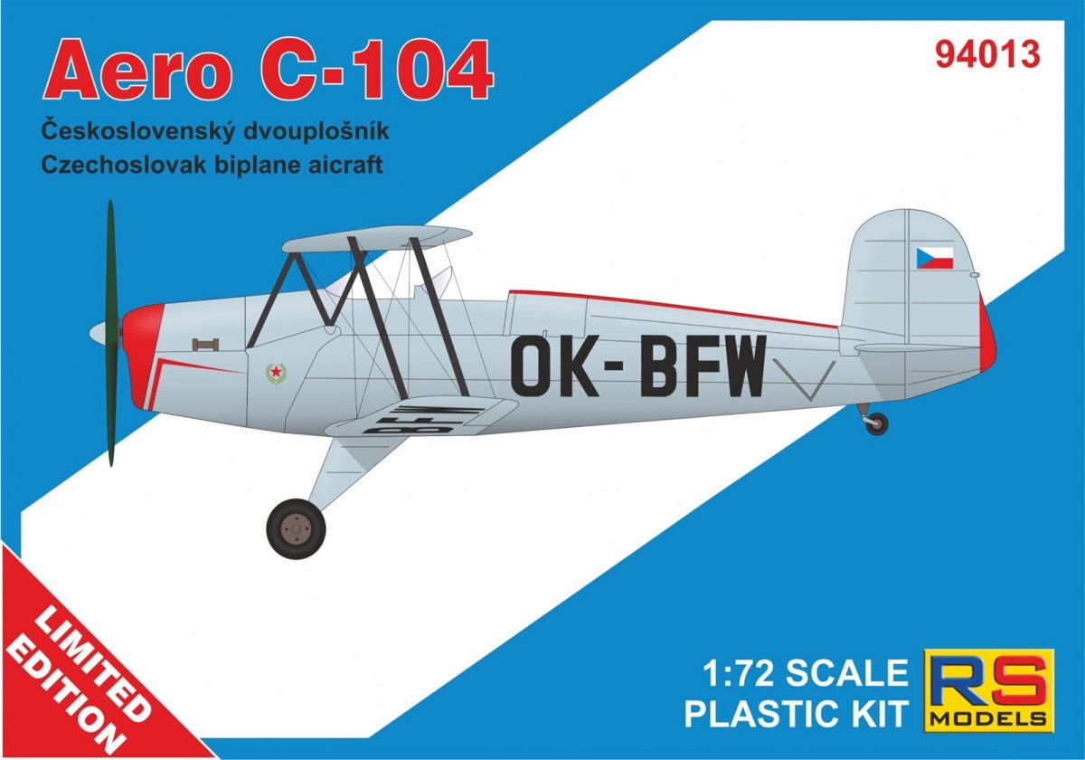 RS Models 94013 Aero C-104 1/72