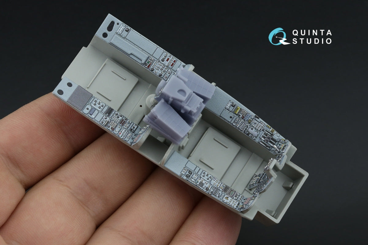 Quinta Studio QDS+48519 Tornado ECR 3D-Printed coloured Interior on decal paper (Italeri) (small version) (with 3D-printed resin parts) 1/48 – immagine 10