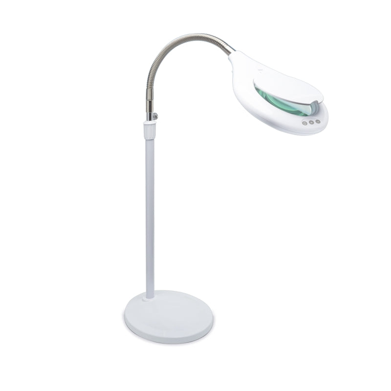 Lightcraft LC8070LED-EU LED Magnifier Lamp with Floor Stand