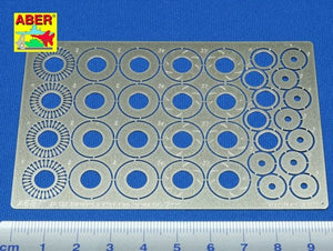 Aber 24023 Standartowe nacinane tarcze hamulcowe sr. 13mm 1/24 – immagine 2