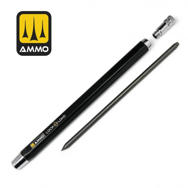 AMMO of Mig Jimenez 8349 Lock &amp;#39;N Load - Weathering Rechargable Technical Pencil – imagen 3