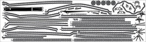 Pontos 37025FB IJN Musashi 1944 Detail up set Advanced Coal Black deck 1/350 – Bild 11