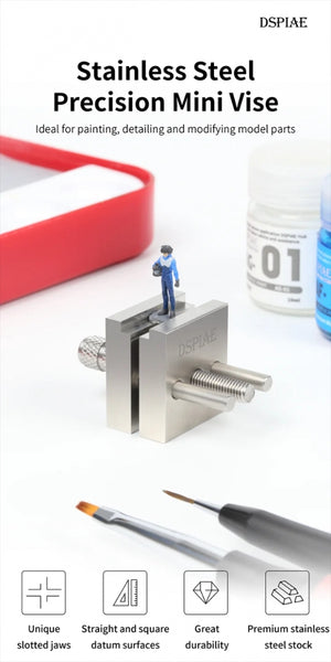 DSPIAE AT-MV Stainless Steel Precision Mini Vise/Vise – image 2