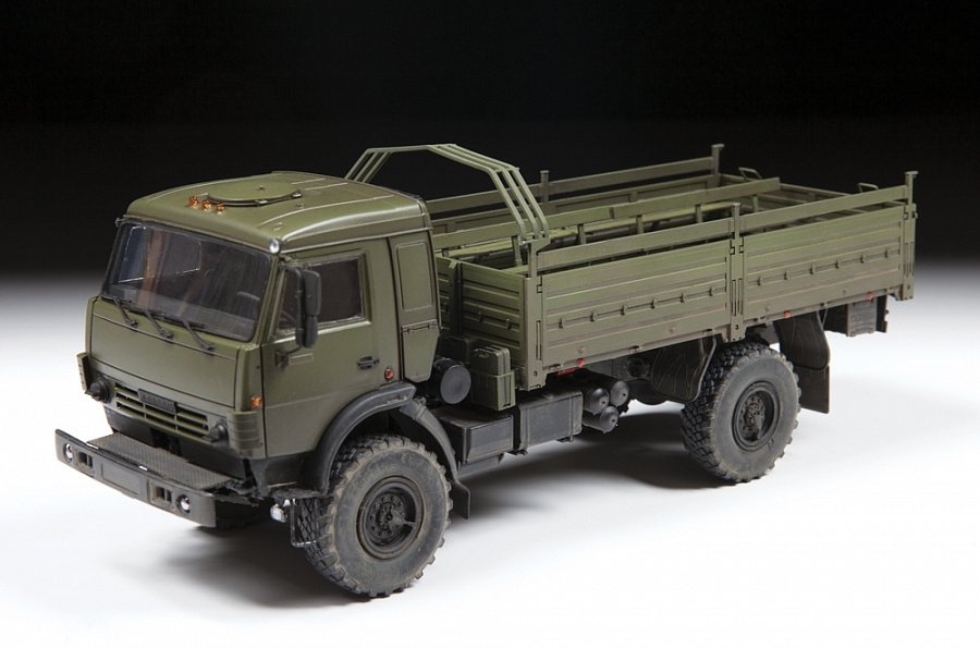 Zvezda 3692 KAMAZ K-4350 ciężarówka wojskowa 1/35 – Bild 3