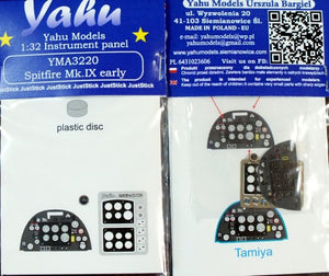 Yahu YMA3220 Spitfire IX early and Mk.VII / VIII (Tamiya) 1/32
