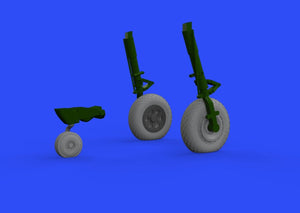 Eduard 648484 P-47D wheels 1/48 TAMIYA – immagine 2